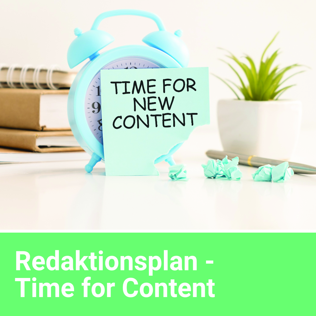 Redaktionsplan - Time for Content
